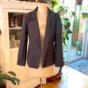 Charcoal Open Blazer by Forever 21 - 21